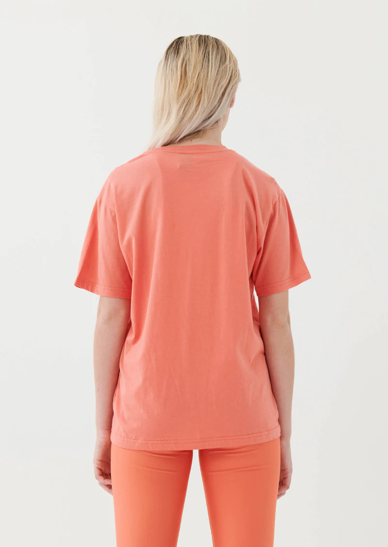 P.E Nation All Round Short Sleeve Tee - Persimmon - SKULPT Dublin