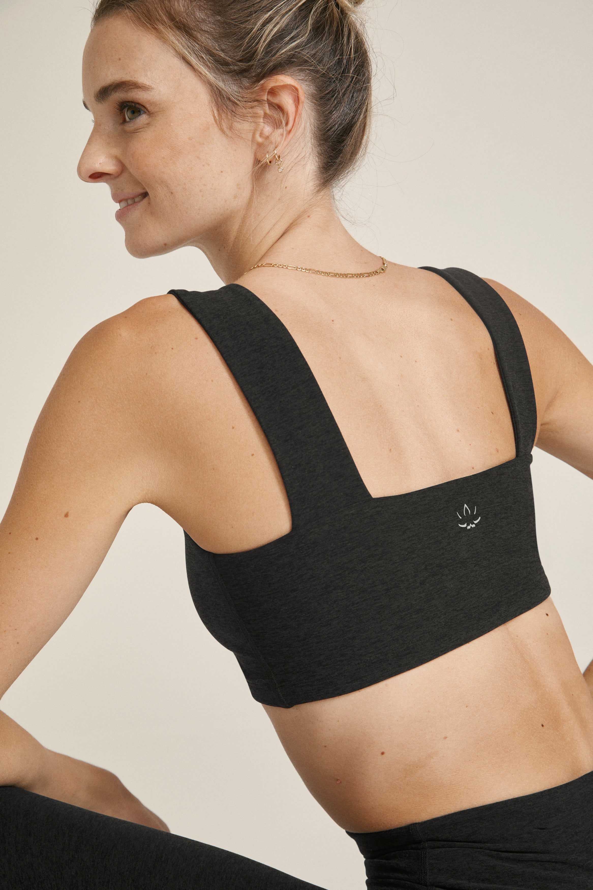 Beyond Yoga Spacedye Squared Bra in Darkest Night - SKULPT Dublin