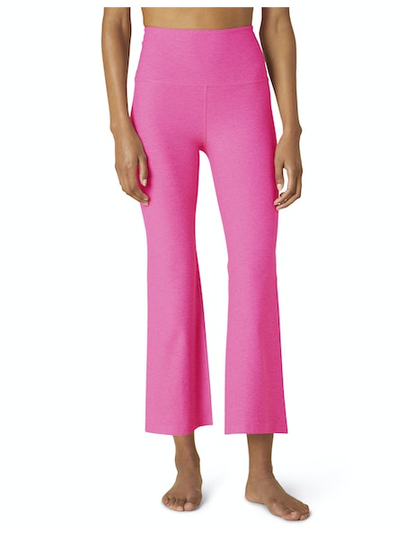 Beyond Yoga Crop Flare in Pink - SKULPT Dublin