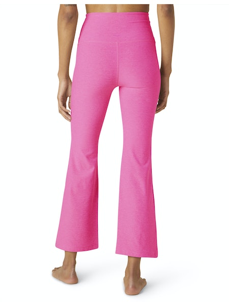 Beyond Yoga Crop Flare in Pink - SKULPT Dublin