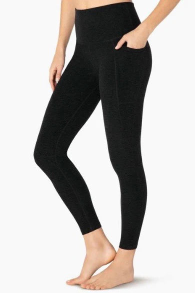 Beyond Yoga Out of Pocket High Waist Legging in Darkest Night - SKULPT Dublin
