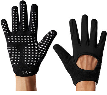 Tavi Noir Touchscreen Full Grip Gloves in Black - SKULPT Dublin