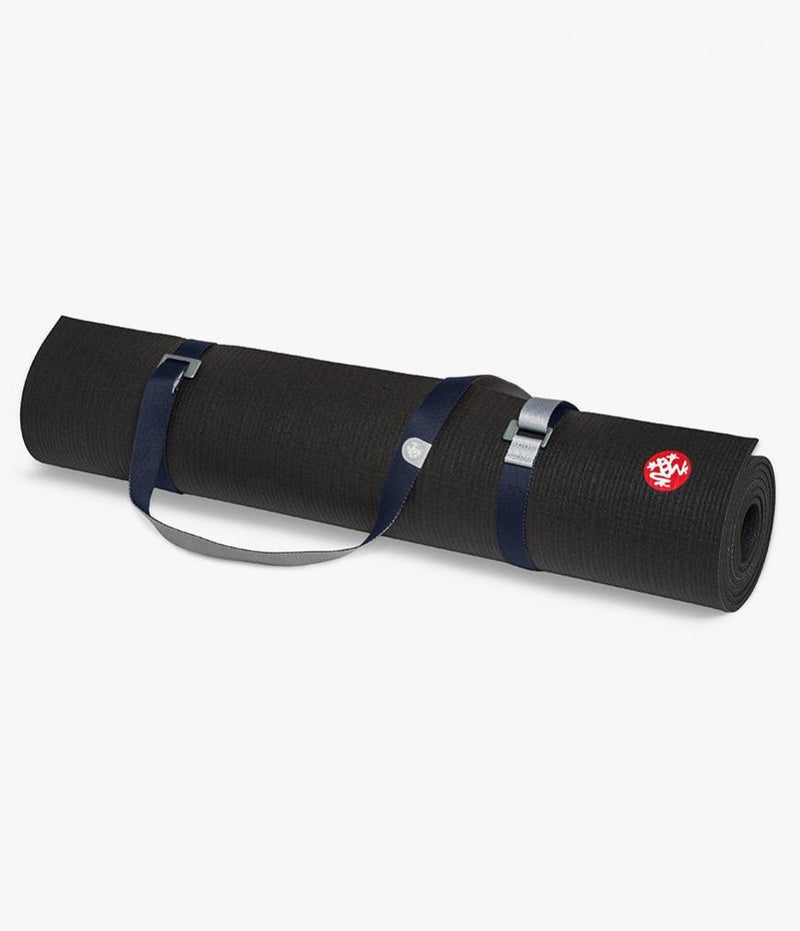 Manduka Yoga Mat Sling - Navy/Grey - SKULPT Dublin