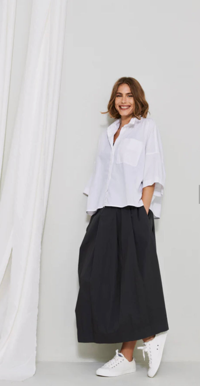 KristenseN Du Nord Silk Skirt in Clay - SKULPT Dublin